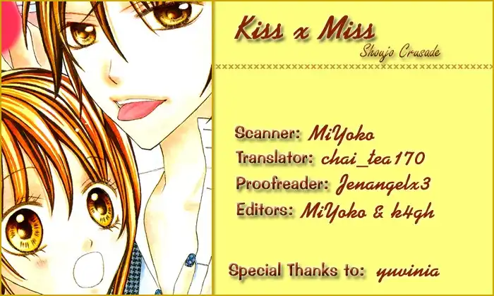 Kiss x Miss Chapter 0 1